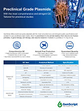 Preclinical-Plasmid-Prep-Service